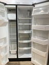 Ge Used Refrigerator Side By Side 33 2/2” x 66 1/2” (Stainless Steel) 