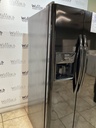 Frigidaire Used Refrigerator Side by Side 36x68 1/2” (Black) 