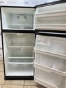 Frigidaire Used Refrigerator Top and Bottom 30x65 1/2” (Black) 