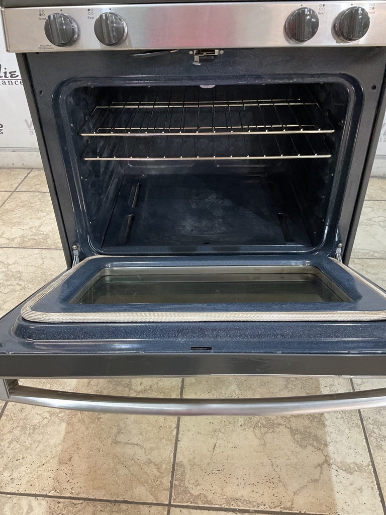 Ge Used Natural Gas Stove 30inches (Stainless Steel) 