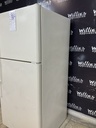 Ge Used Refrigerator Top and Bottom 30x66 (Bisque) 