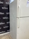 Ge Used Refrigerator Top and Bottom 30x66 (Bisque) 