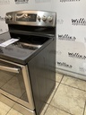 Kenmore Used Electric Stove 220volts (40/50 AMP) 30inches {3 prong} (Stainless Steel) 