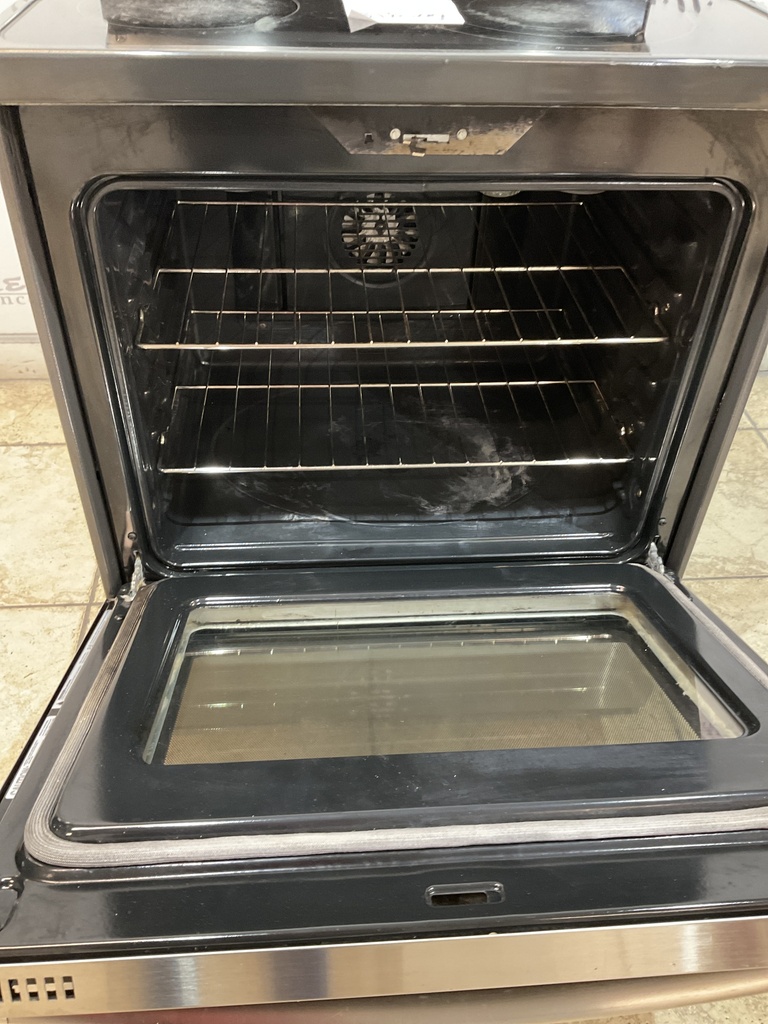 Kenmore Used Electric Stove 220volts (40/50 AMP) 30inches {3 prong} (Stainless Steel) 