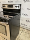 Frigidaire Used Electric Stove 220volts (40/50 AMP) 30inches {3 prong} (Stainless Steel)