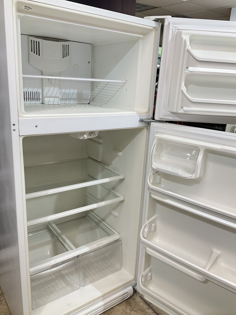 Frigidaire Used Refrigerator Top and Bottom 30x65 1/2” (White) 