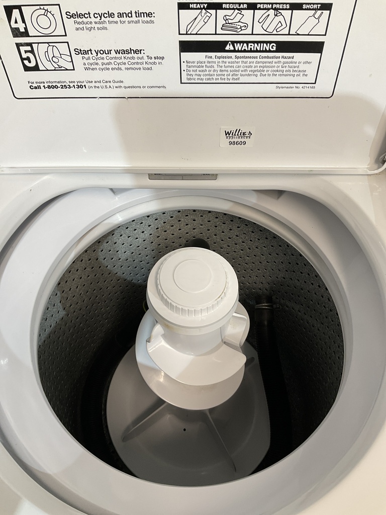 Whirlpool Used Washer Top-load 27inches (White) 