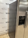 Frigidaire Used Refrigerator Side by Side 36x68 1/2” (Stainless Steel)