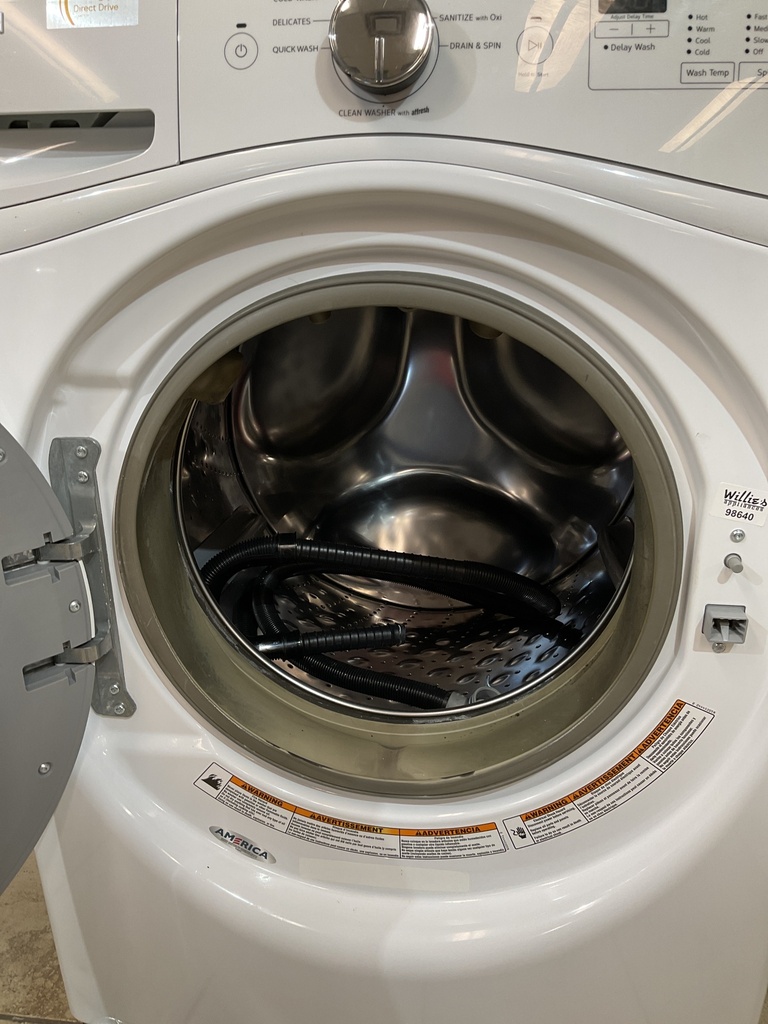 Whirlpool Used Washer Front-load 27inches (White) 