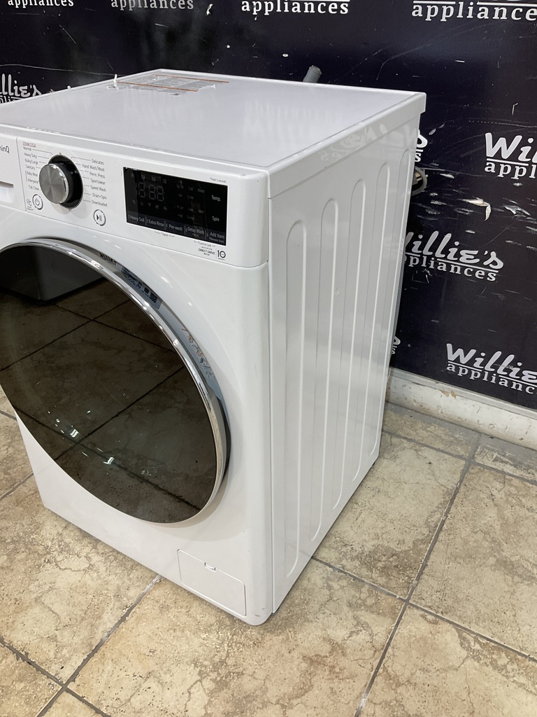 Lg Used Washer Front-load 23 1/2” (White) 