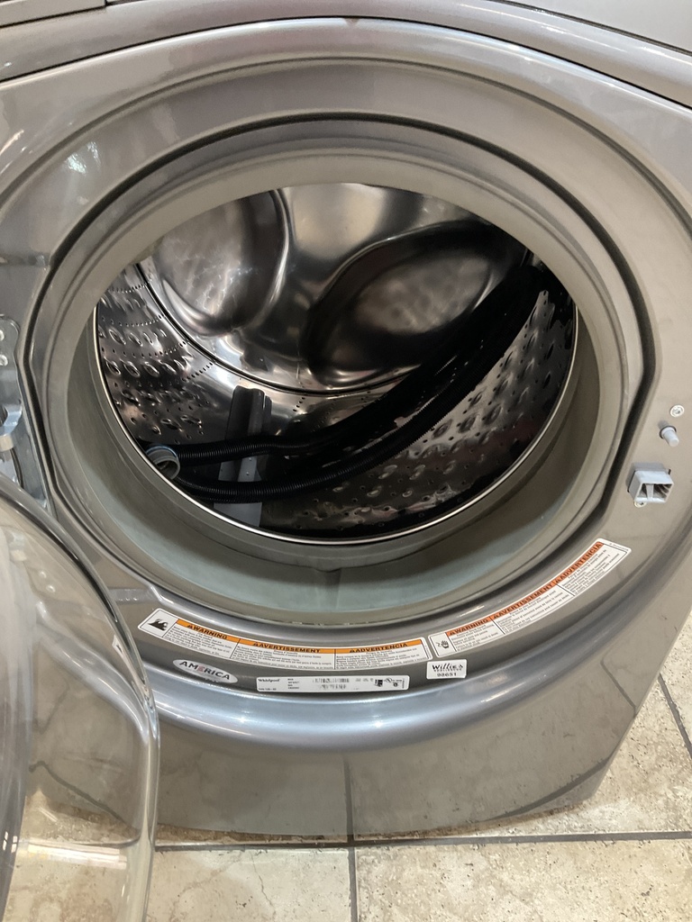 Whirlpool Used Washer Front-load 27inches (Grey) 