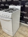 Hotpoint Used Natural Gas Stove 20inches (White) 