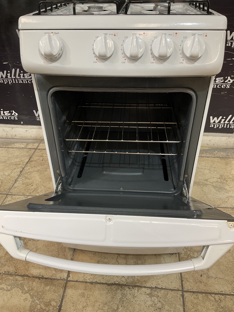 Hotpoint Used Natural Gas Stove 20inches (White) 