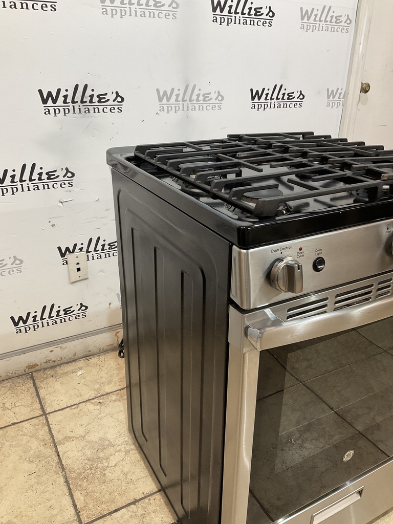 Ge Used Natural Gas Stove 24inches (Stainless Steel) 