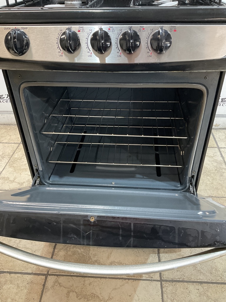 Ge Used Natural Gas Stove 24inches (Stainless Steel) 