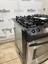 Frigidaire Used Natural Gas Stove 30inches (Stainless Steel) 