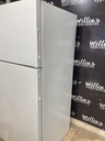 RCA Used Refrigerator Top and Bottom 28x61 1/2” (White) 