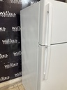 Ge Used Refrigerator Top and Bottom 28x61 1/2” (White) 