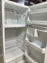 Ge Used Refrigerator Top and Bottom 28x64 1/2” (White) 