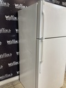 Ge Used Refrigerator Top and Bottom 28x64 1/2” (White) 