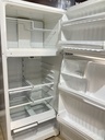 Ge Used Refrigerator Top and Bottom 28x64 1/2” (White) 