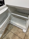 Amana Used Refrigerator Top and Bottom Mount 30x65 1/2” (White) 