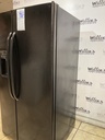 Hotpoint Used Refrigerator Side by Side 36x69 (Black) 
