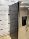 Ge Used Refrigerator Side by Side 36x69 (Stainless Steel) 