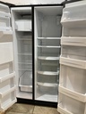 Ge Used Refrigerator Side by Side 36x68 1/2” (Stainless Steel)