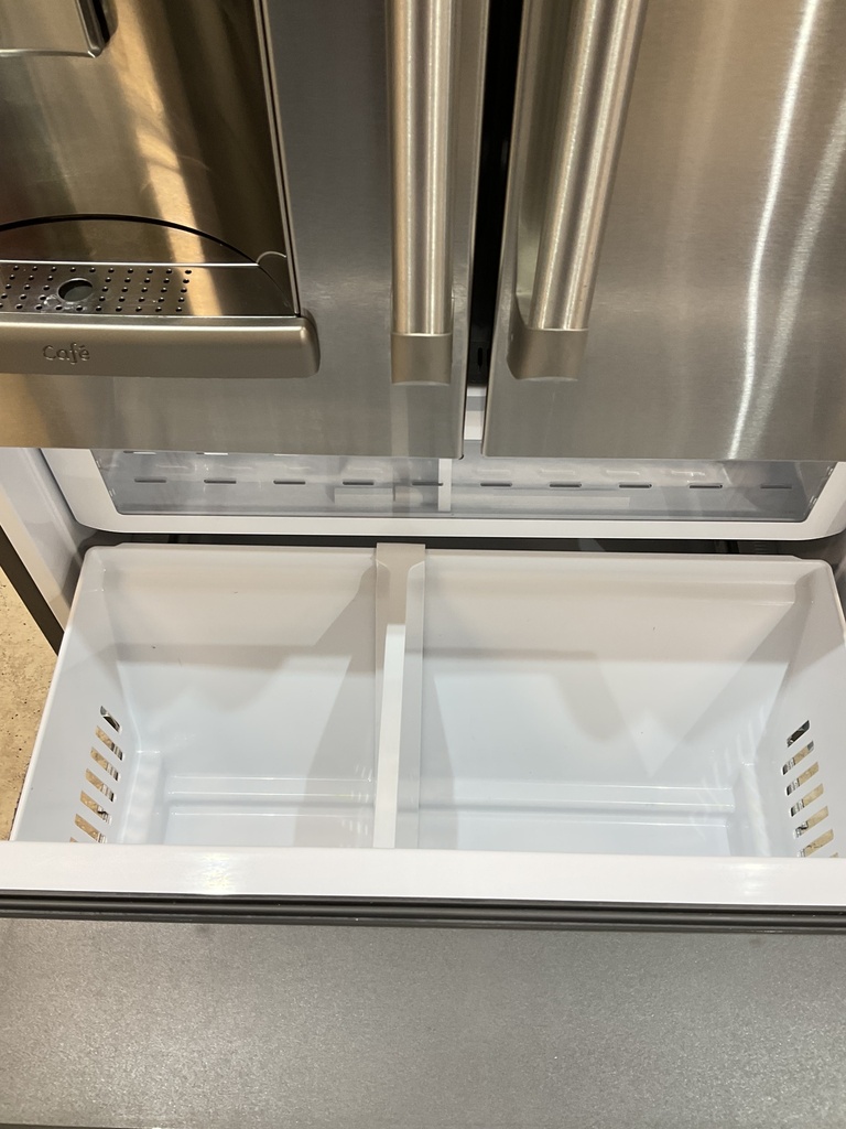 Ge Café Used Refrigerator French Door Counter Depth {Includes Hot Water} 36x70 1/2” (Stainless Steel) 
