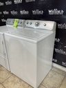 Whirlpool Used Electric Dryer 220volts (30 AMP) 27/27inches {no cord} (White) 