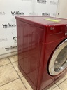 Lg Used Electric Dryer 220volts (30 AMP) 27inches {no cord} (Red) 