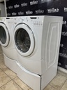 Whirlpool Used Electric Set Washer/Dryer Front-load 27/27inches {4 prong} (White) 