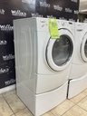 Whirlpool Used Electric Set Washer/Dryer Front-load 27/27inches {4 prong} (White) 