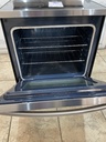 Samsung Used Electric Stove 220volts (40/50 AMP) 30inches {no cord} (Stainless steel)
