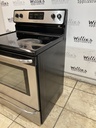Frigidaire Used Electric Stove 220volts (40/50 AMP) 30inches {no cord} (Stainless steel) 