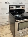 Frigidaire Used Electric Stove 220volts (40/50 AMP) 30inches {no cord} (Stainless steel) 