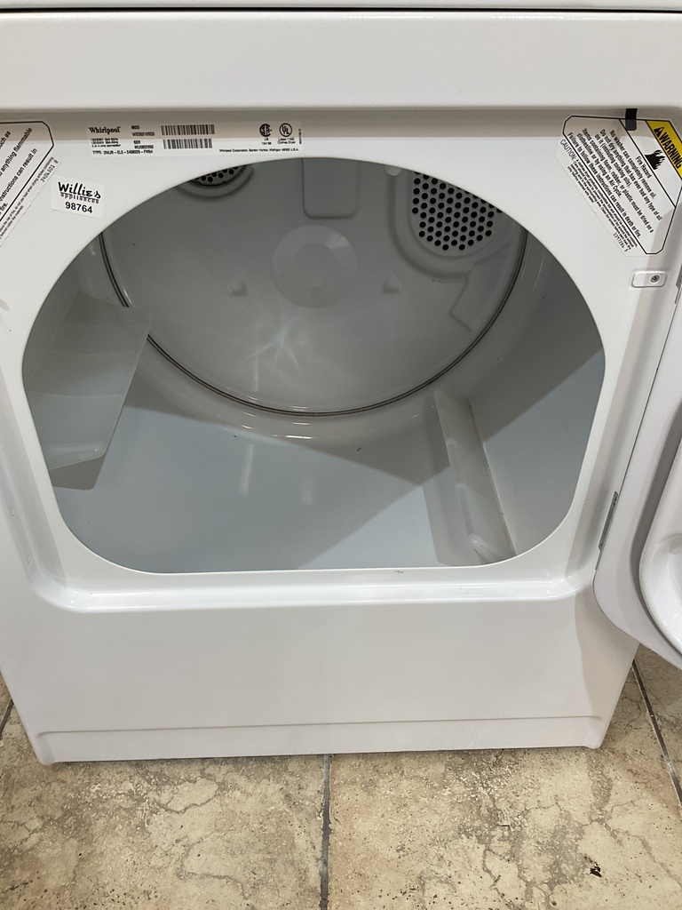Whirlpool Used Electric Dryer 220volts  (30 AMP) 29inches {no cord} 