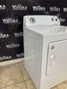 Whirlpool Used Electric Dryer 220volts 29inches  {4 prong} (White) 