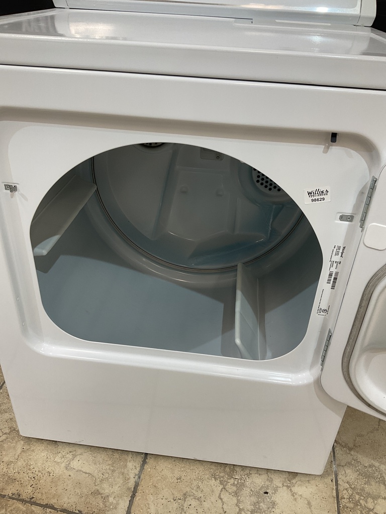 Whirlpool Used Electric Dryer 220volts 29inches  {4 prong} (White) 