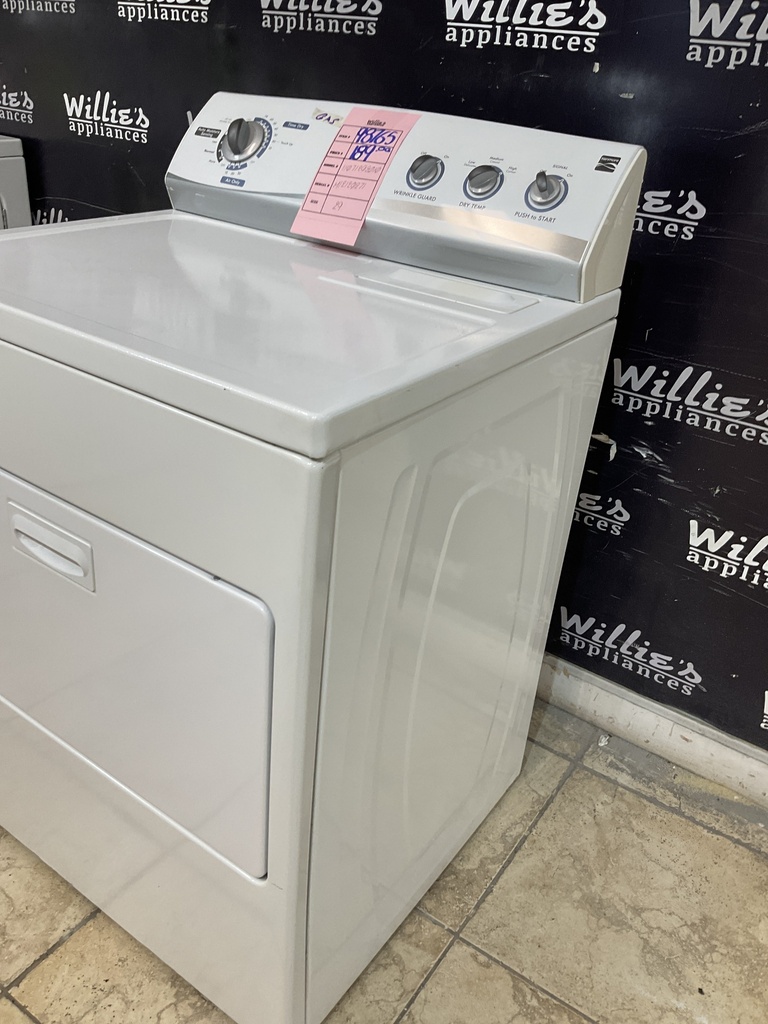 Kenmore Used Natural Gas Dryer 29inches (White) 