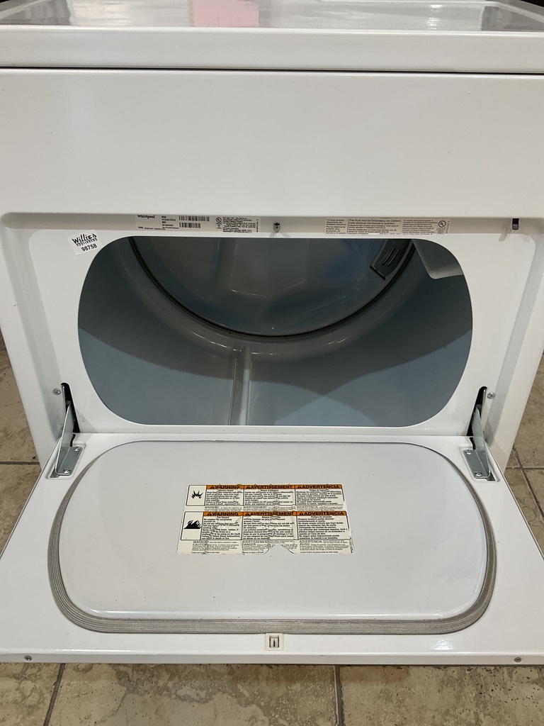 Whirlpool Used Natural Gas Dryer 29inches (White) 