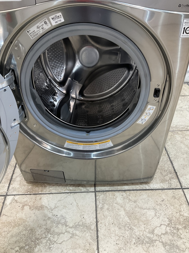 Lg Used Washer Front-load 27inches (Grey) 