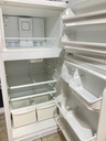 Frigidaire Used Refrigerator Top and Bottom 28x59 1/2” (White) 