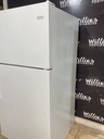 Frigidaire Used Refrigerator Top and Bottom 28x59 1/2” (White) 