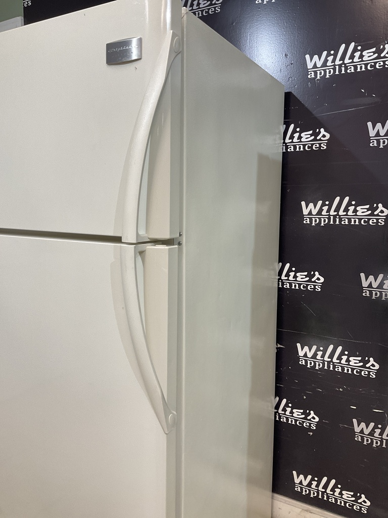 Frigidaire Used Refrigerator Top and Bottom 30x65 1/2 (Bisque) 