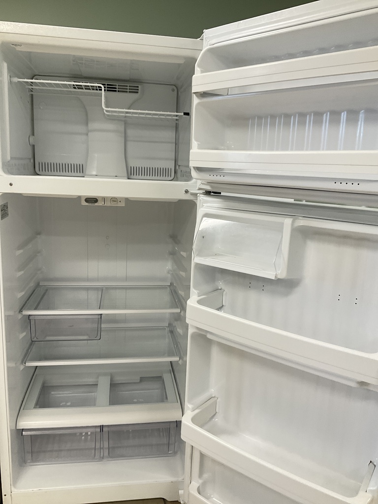 Hotpoint Used Refrigerator Top and Bottom 28x67 (White) 
