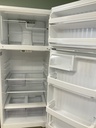 Hotpoint Used Refrigerator Top and Bottom 28x67 (White) 