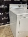 Maytag Used Electric Dryer 220volts (30 AMP) 29inches {no cord} (White) 