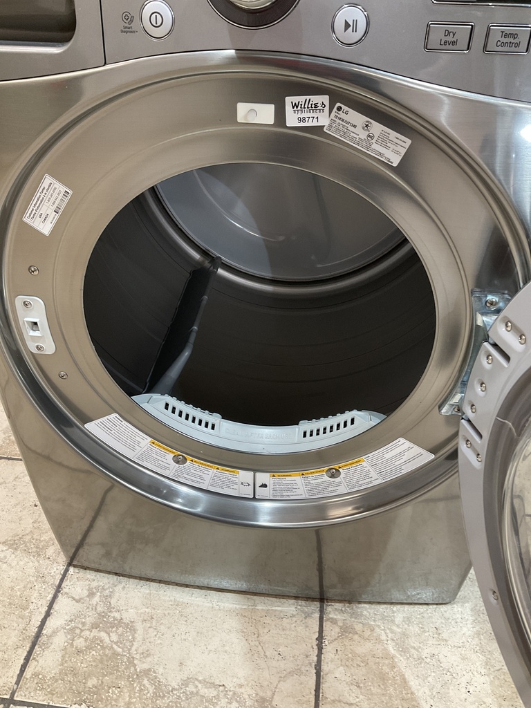 Lg Used Natural Gas Dryer 27inches (Grey) 